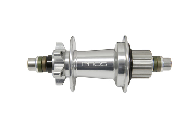 Pro 5 Trial/Singlespeed Hinterradnabe silber 32 Loch - 135 mm Bolt In Hope