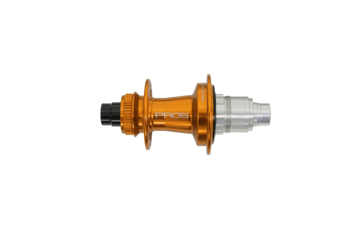 Pro 5 Hinterradnabe 32 Loch - Centerlock - orange - Sram XDR Freilauf