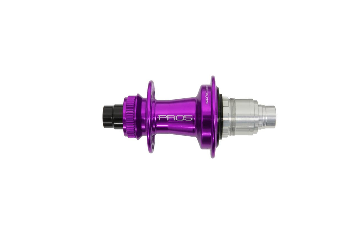 Pro 5 Hinterradnabe 32 Loch - Centerlock - purple - Sram XD Freilauf