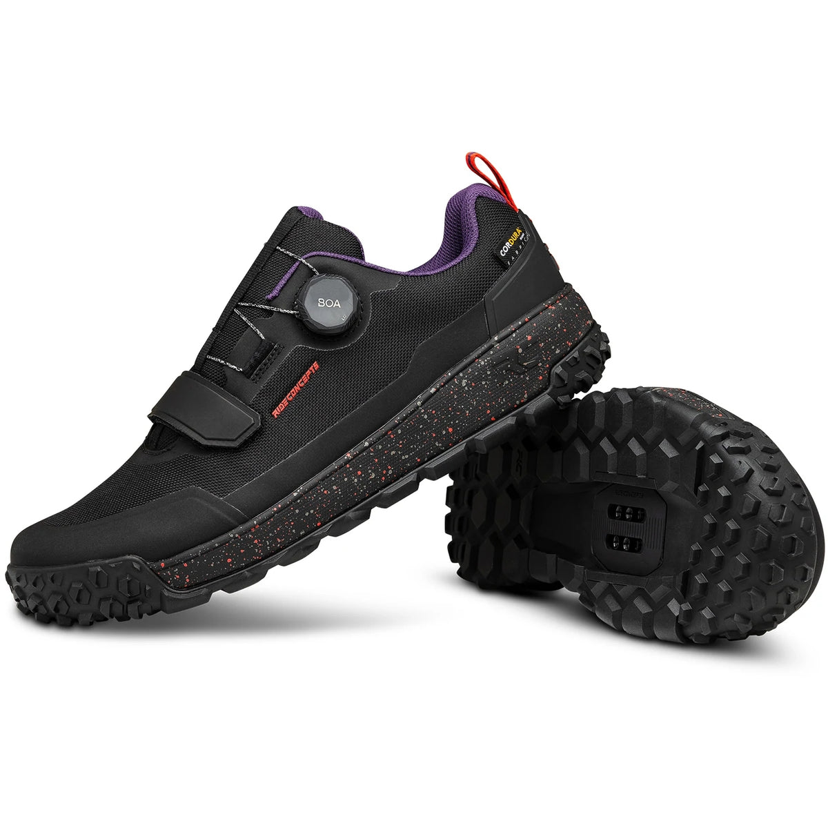 Tallac BOA Clip Men's Shoe - Black/Red