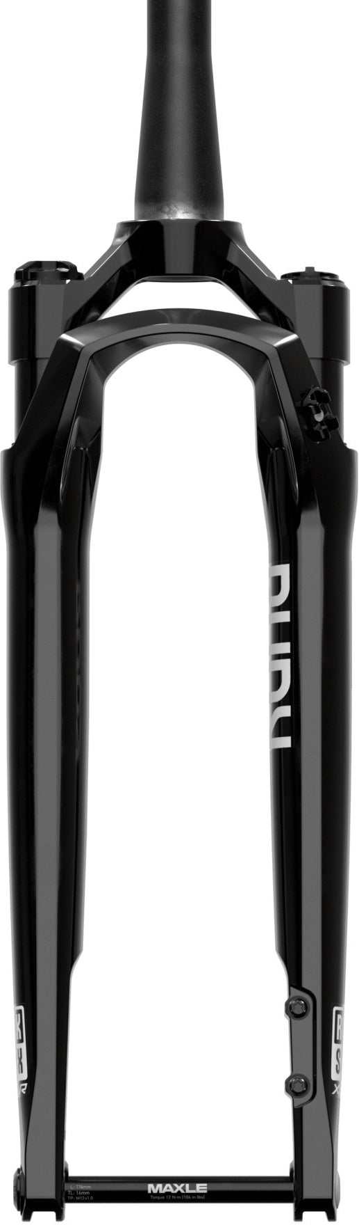 Rudy Ultimate XPLR Race Day 2 - 30 mm Federweg - Gloss Black