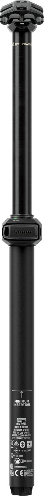 Reverb AXS B2 sztyca podsiodłowa, 30.9 mm - black