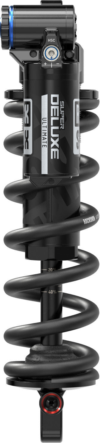 Super Deluxe Ultimate Coil  DHRC2, 225x70 mm Standard/Trunnion- Schwarz