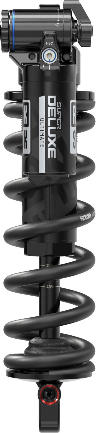 Super Deluxe Ultimate Coil  RC2T, 210x50 mm Standard/Standard - Schwarz