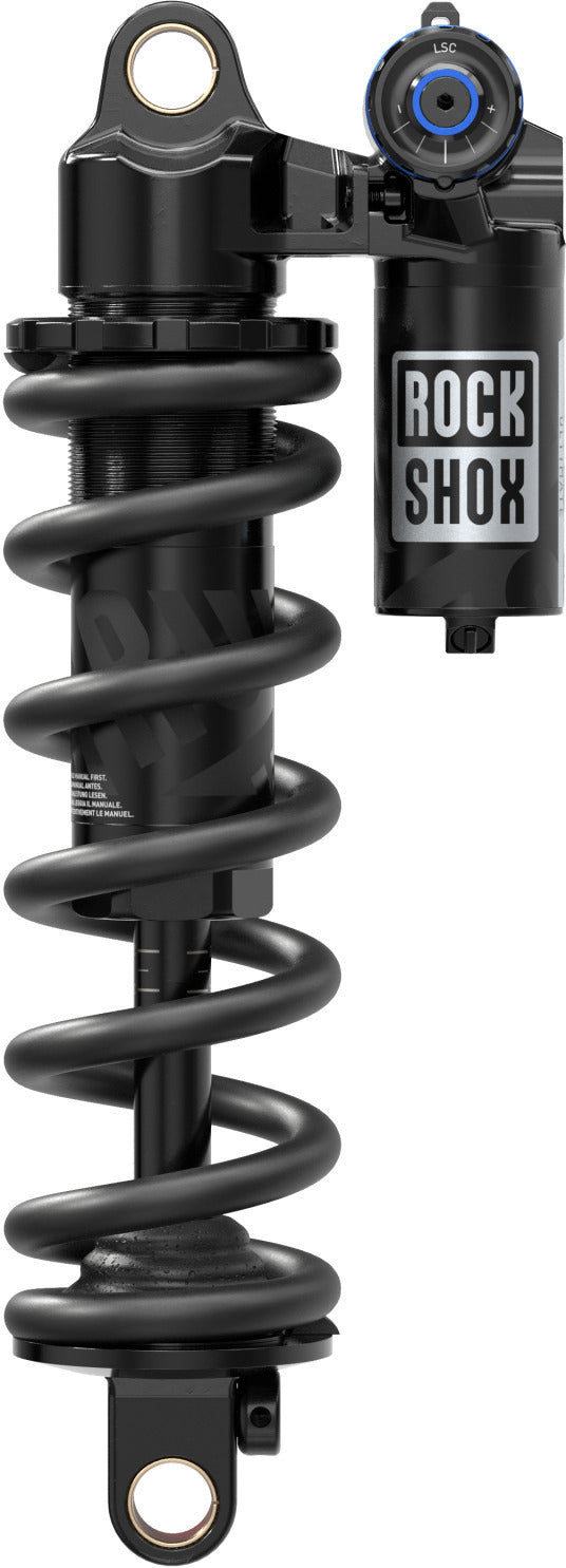 Super Deluxe Ultimate Coil  RC2T, 190x45 mm Standard/Standard - Schwarz