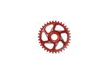 Direct Mount Chainring E-Bike R22 - Bosch Motor - red 