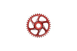 Direct Mount Chainring E-Bike R22 - Bosch Motor - red 