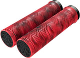 Discendente Lockring Manopole - Rosso-Nero marmorizzato