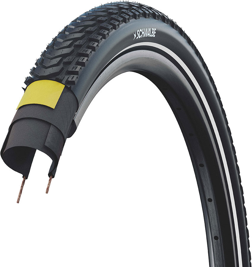 Marathon PRO Mondial, 27.5" TLR Pneumatico pieghevole - nero/riflettente