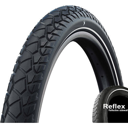 Hybrid AL Grounder, Addix Green, 29" wire tyre - black/reflex