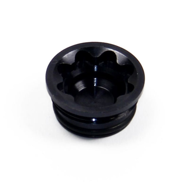 Bore cap for V4 brake caliper large - black