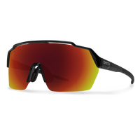 Shift Split MAG - Black + ChromaPop Red Mirror Lens 