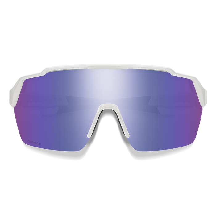 Shift Split MAG - White + ChromaPop Violet Mirror Lens 
