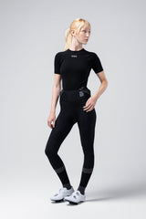 Base Layer Manica Corta Invernale Merino Donna - Carbone