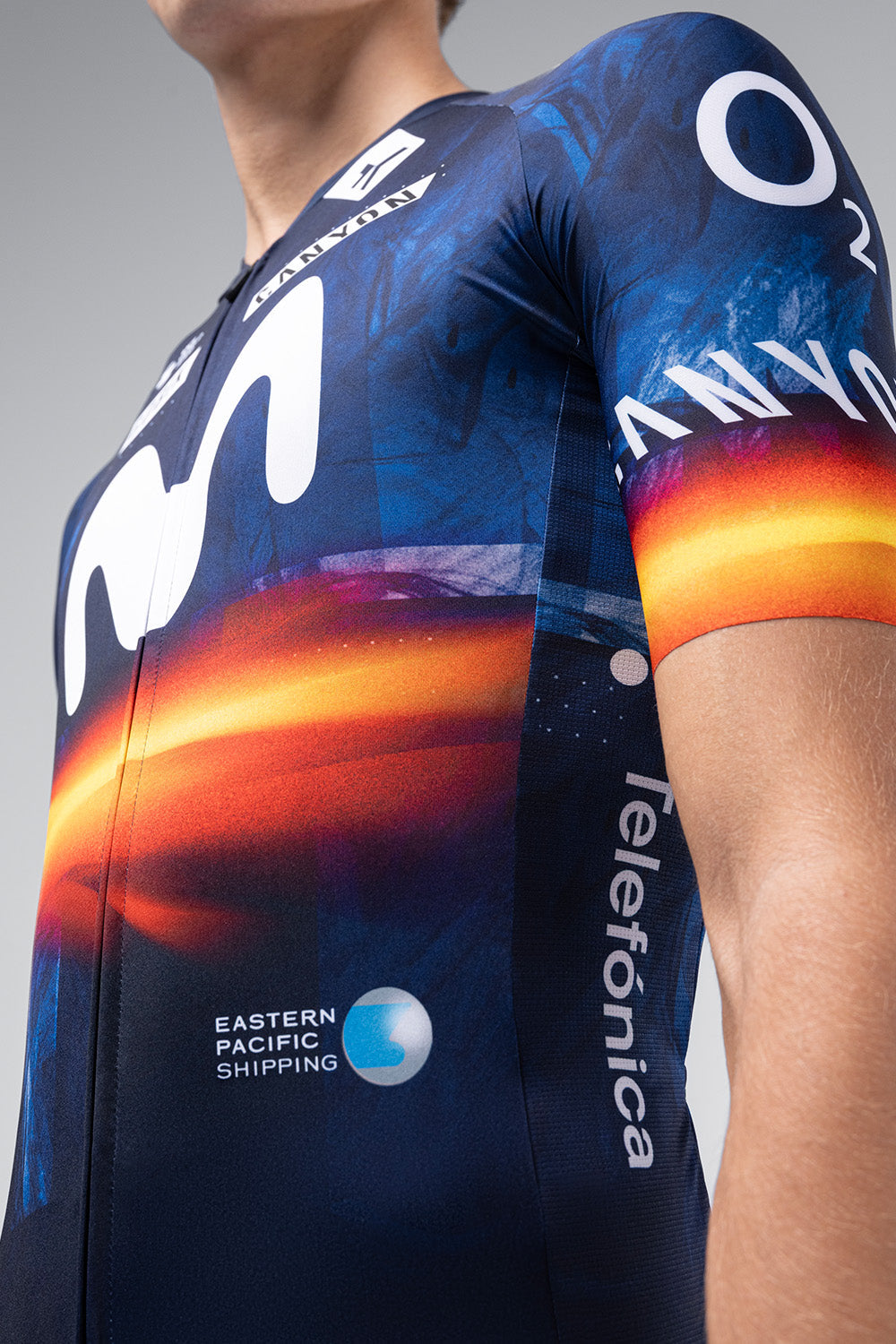 Maillot à manches courtes Odyssey - Équipe Movistar 26 Champion d'Espagne