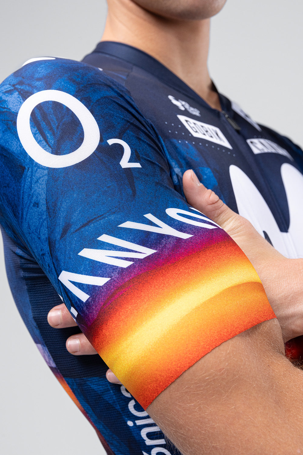 Maillot à manches courtes Odyssey - Équipe Movistar 26 Champion d'Espagne