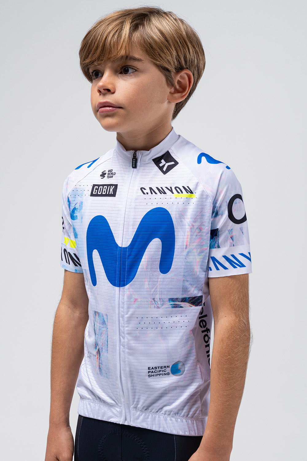Maillot de manga corta Rocket Kids Movistar Team 26