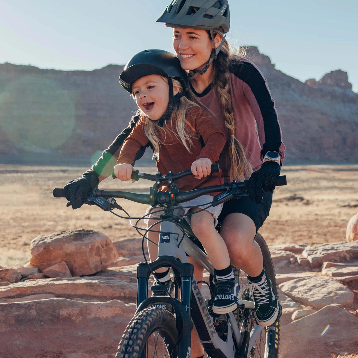 Pro MTB Kindersitzlenker - 355 mm - schwarz