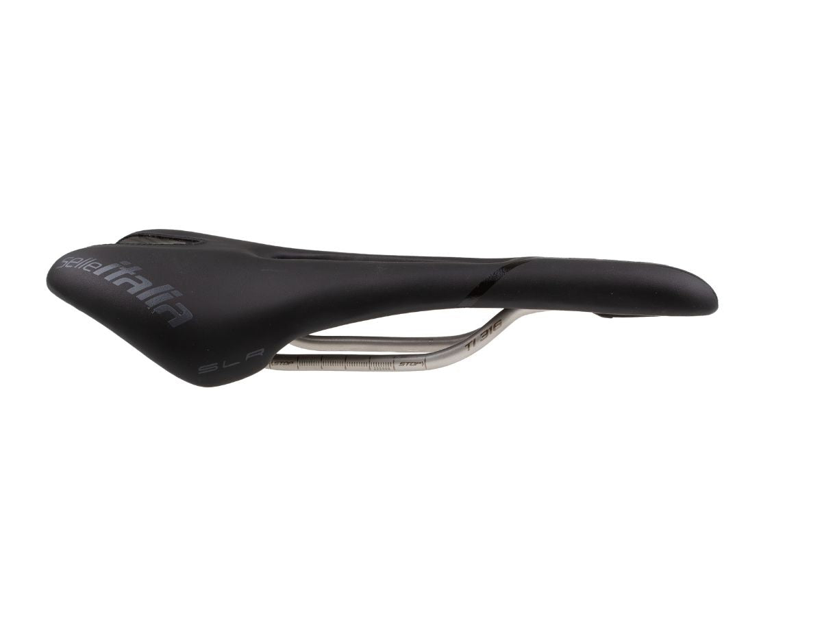 SLR Flow TI316 Sattel - schwarz
