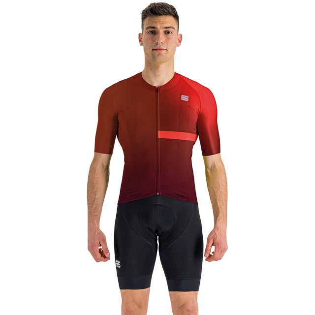 Bomber Jersey - Chili Red Cayenna Red