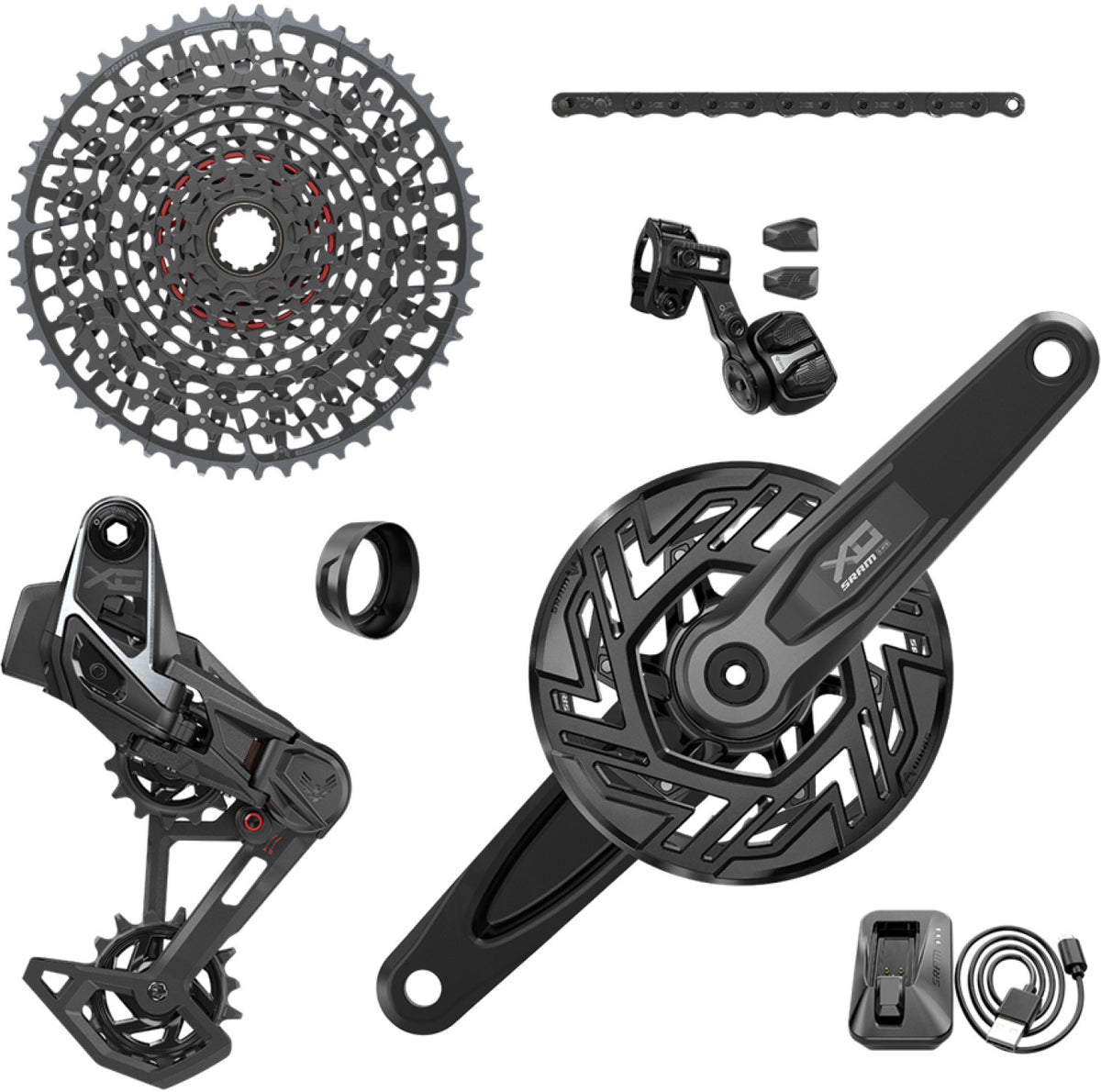 X0 Eagle AXS T-Type Gruppe E-MTB Brose - 36T