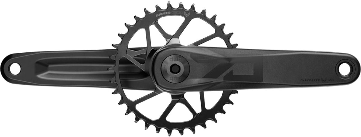 Eagle 70 T-Type Kurbelgarnitur - schwarz SRAM