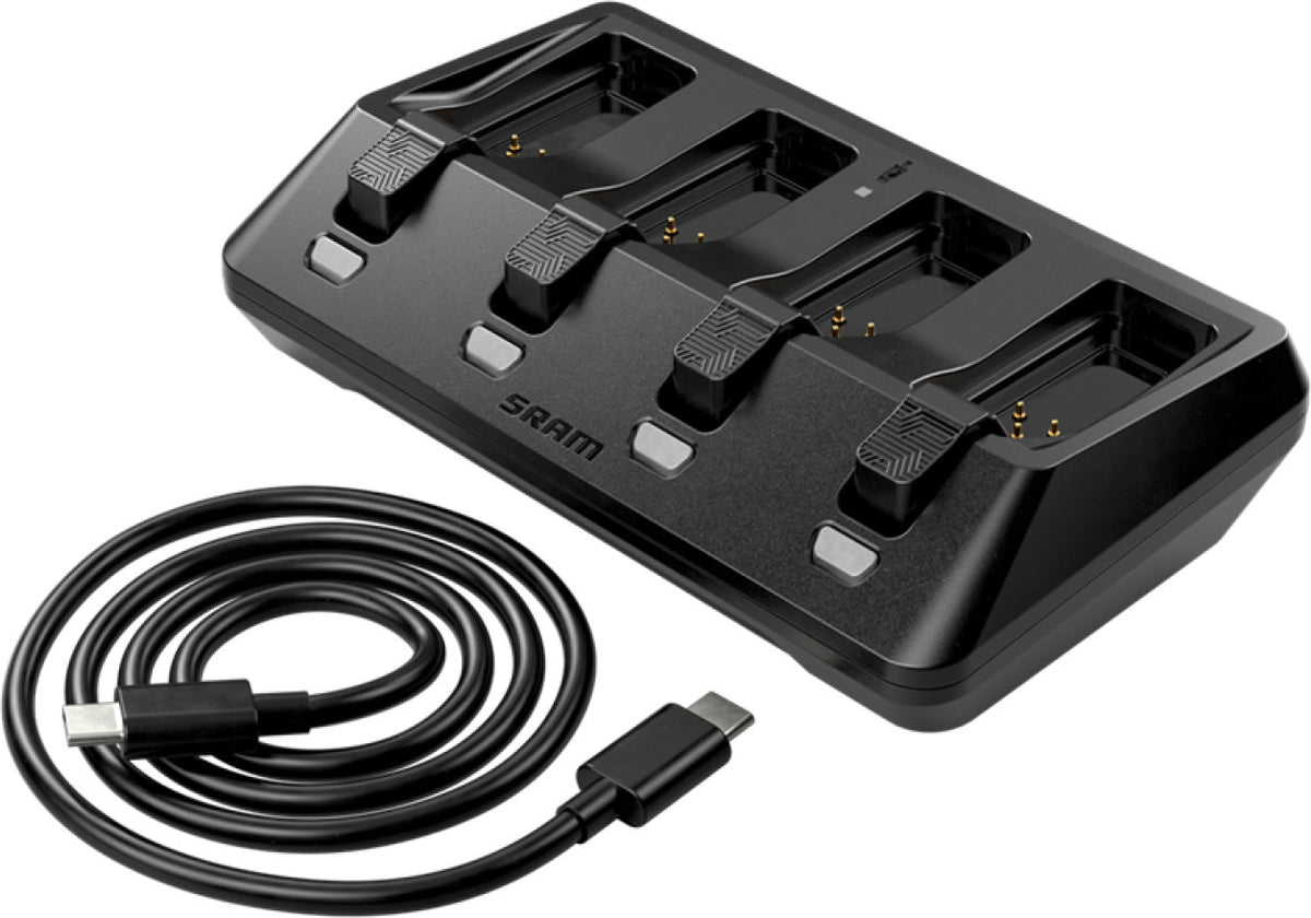 Ladegerät für 4 Batterien