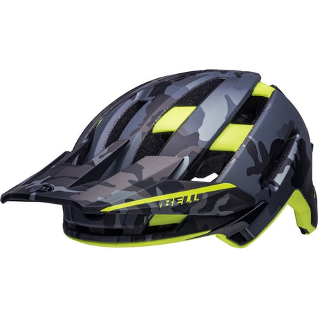 Super Air Spherical Casque de vélo - camouflage mat/haute visibilité