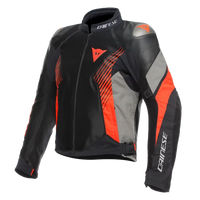 SUPER RIDER 2 Absoluteshell™ Jacke - Black/Dark-Gull-Gray/Fluo-Red