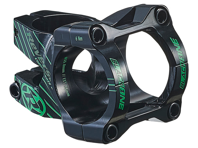 Potence Enduro Black One 35 mm - noir/vert - 35 mm