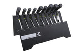 Torx / internal hex T-handle key set 9-piece