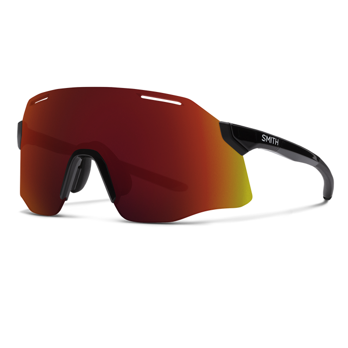 Vert PivLock - Black + ChromaPop Red Mirror Lens
