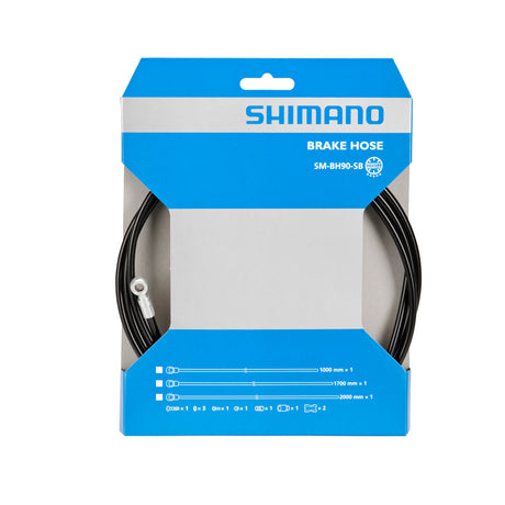 XTR, XT, SLX, Alfine brake hose SM-BH90-SB - black